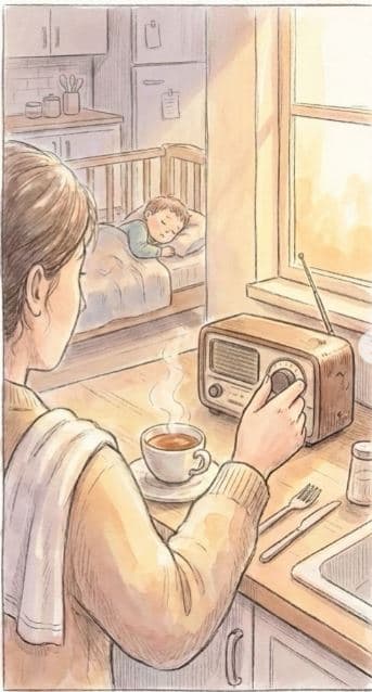 nhk.musictherapy post — كاسة الشاي بعد ما يناموا